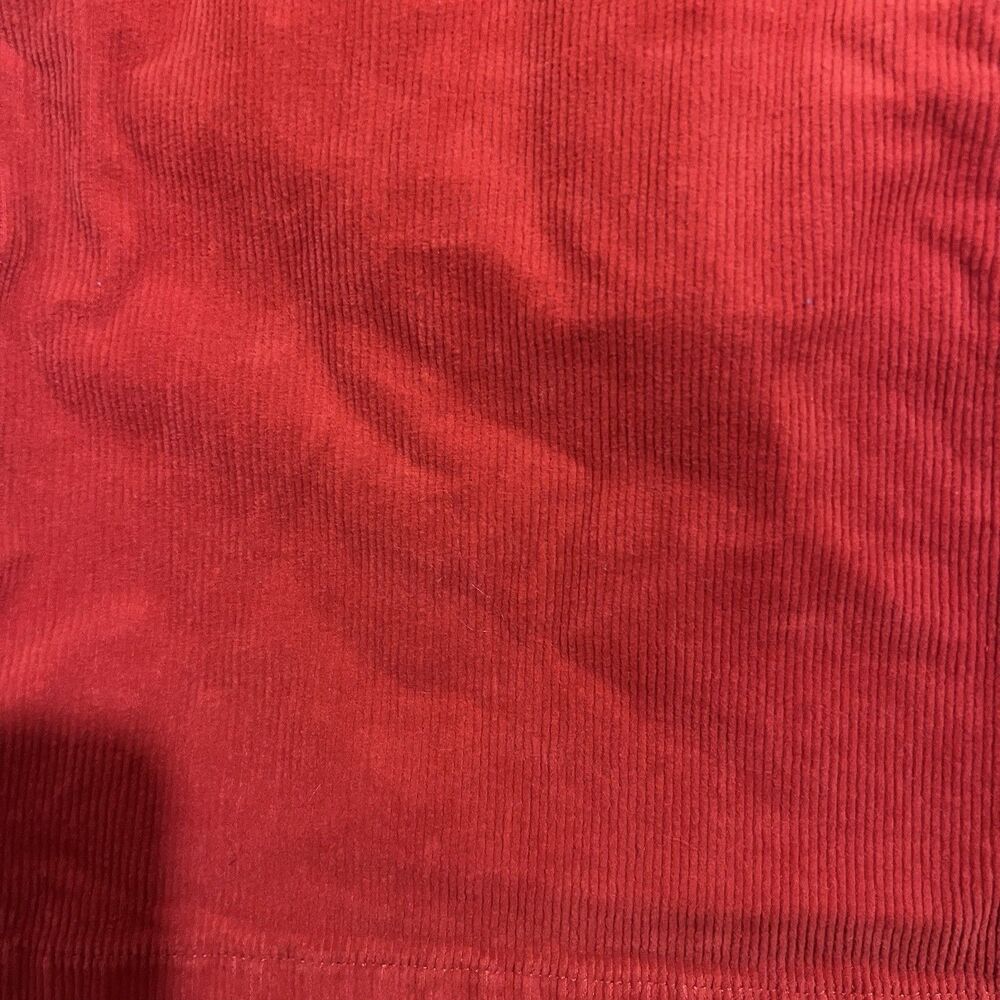 NEW Rolla's Women's East Coast Corduroy Stretch Flare Jeans Pomegranate Size 27 - Picture 11 of 12
